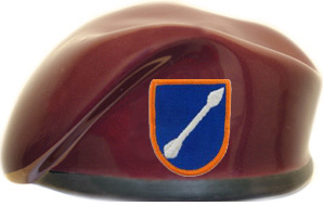 18th Aviation Brigade Ceramic Beret With Flash